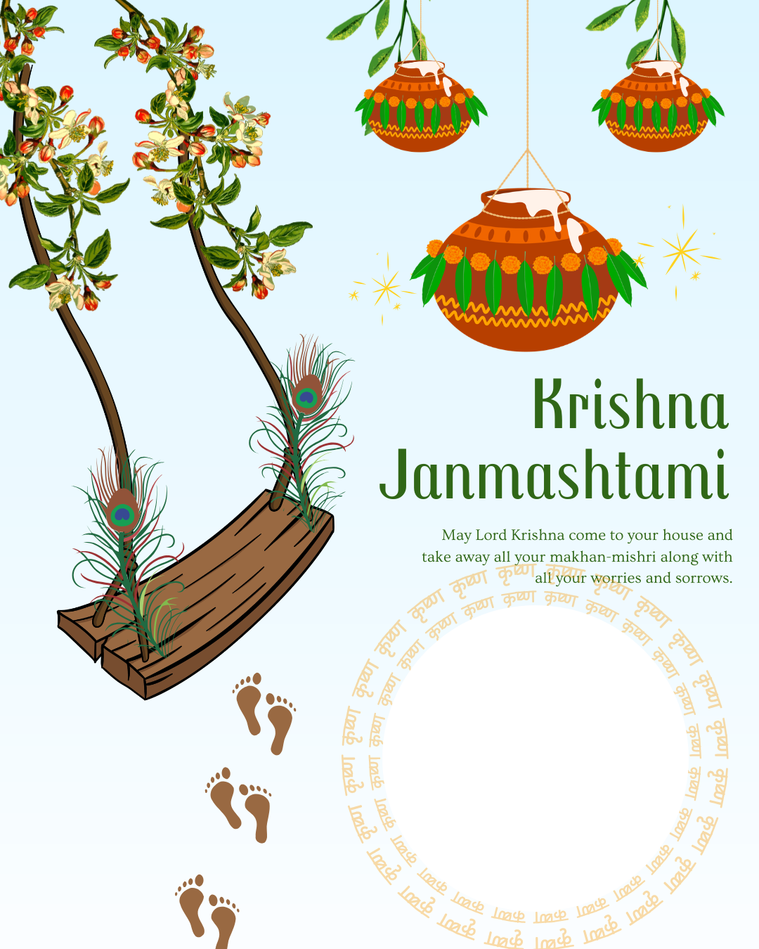 Happy Janmashtami Wishes – Krishna Blessings, Devotional Messages & Festive Greetings