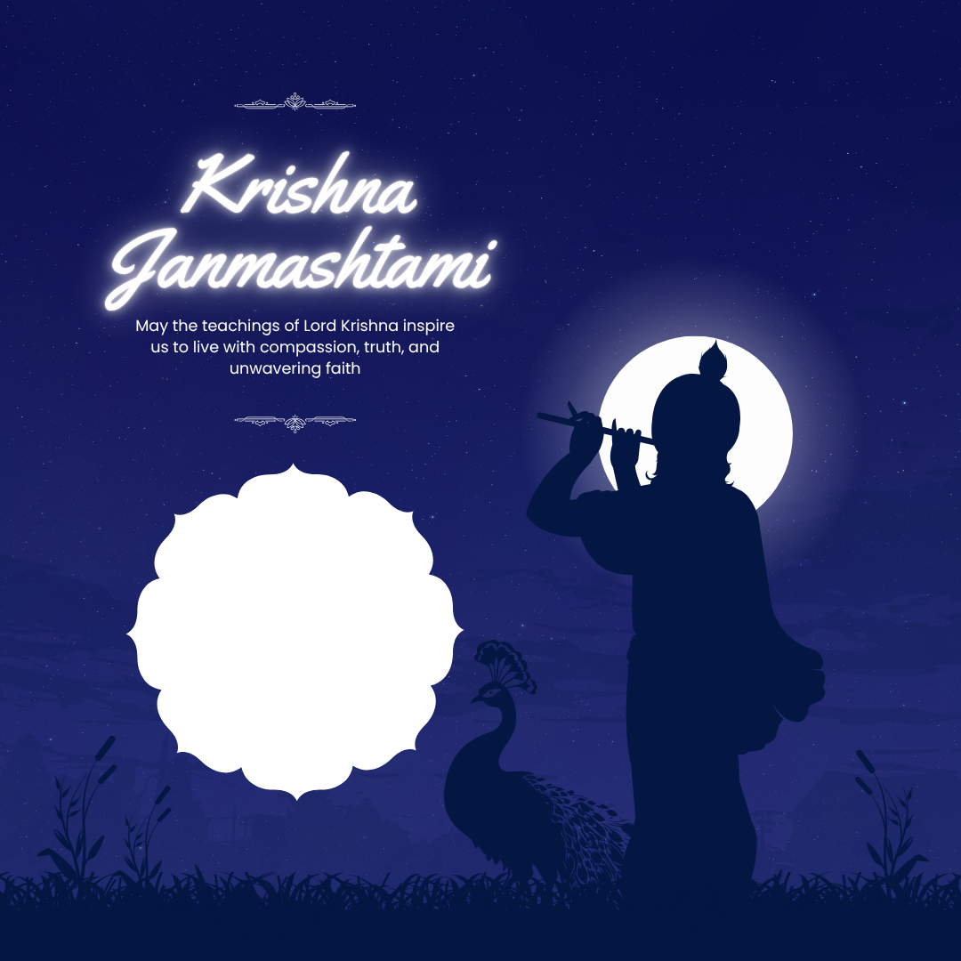 Shri Krishna Janmashtami Wishes – Peaceful Blessings, Spiritual Quotes & Lovely Greetings