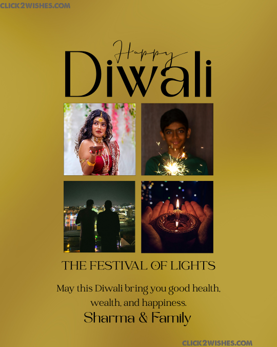 Happy Diwali Frame Online – Create Personalized Wishes with Photo, Name & Message